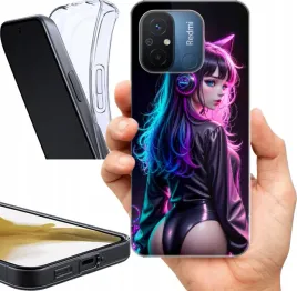 etui-na-xiaomi-redmi-12c-wzory-anime-girl-uwu