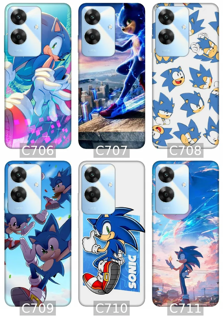 etui-na-realme-note-60-wzory-sonic