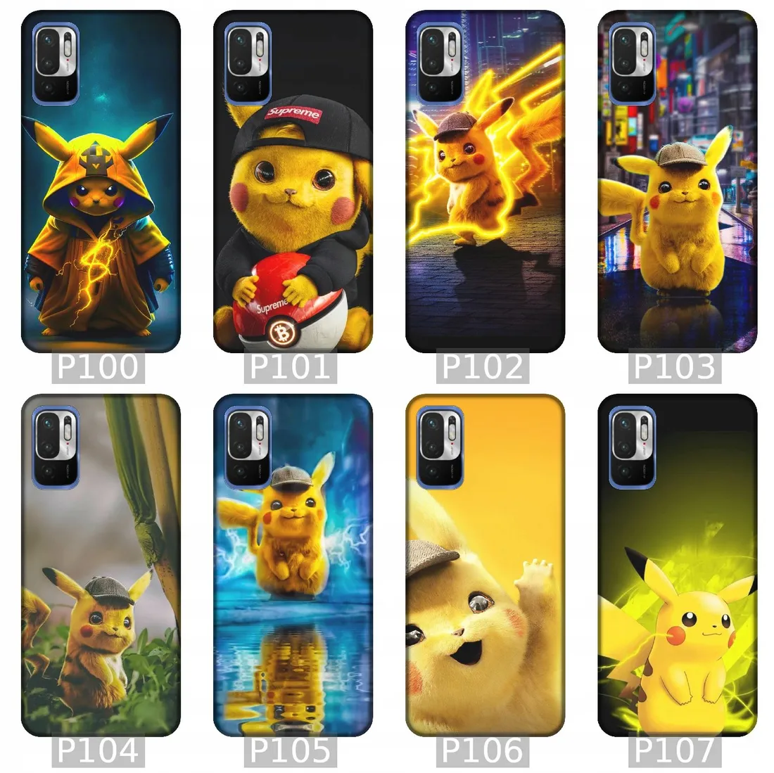 etui-na-xiaomi-redmi-note-10-wzory-pikachu