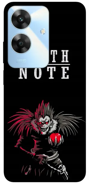 etui-na-realme-note-60-wzory-death-note-funkcje-pochlanianie-wstrzasow
