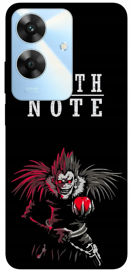 etui-na-realme-note-60-wzory-death-note