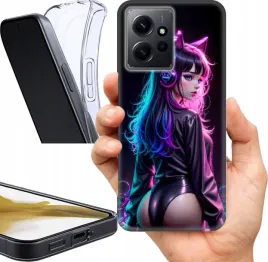 etui-na-xiaomi-redmi-note-12-4g-wzory-anime-girl-uwu