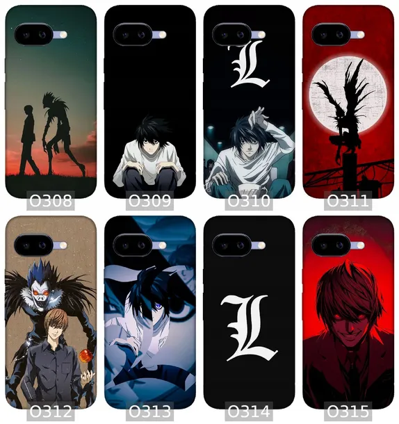 etui-na-google-pixel-9a-wzory-death-note-typ-plecki