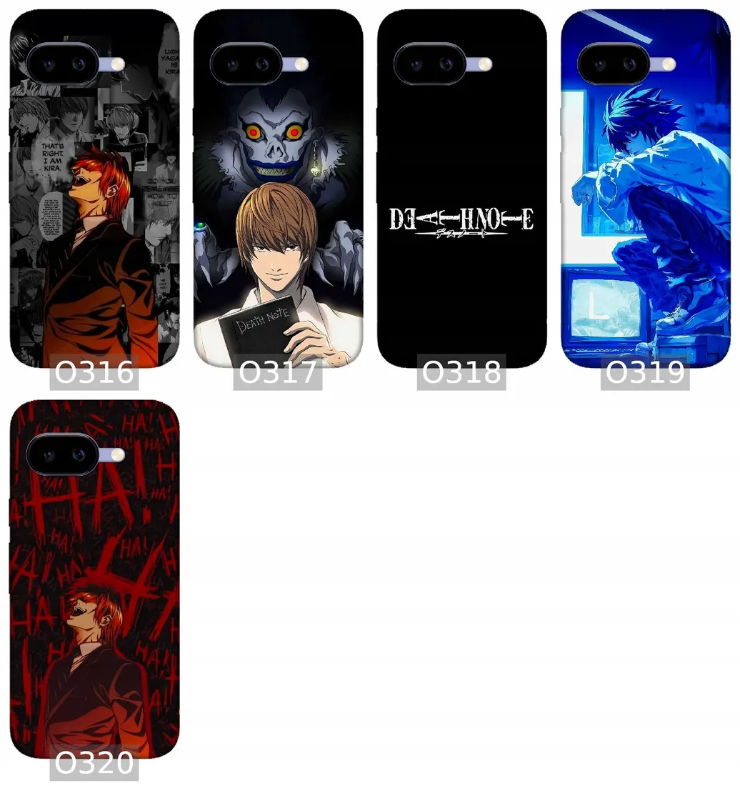 etui-na-google-pixel-9a-wzory-death-note