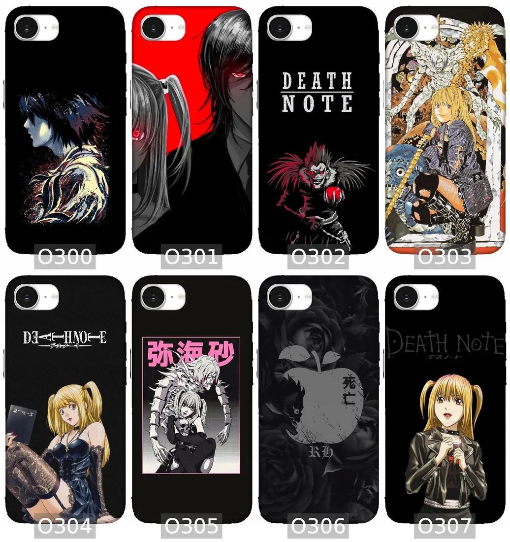 etui-na-apple-iphone-16e-wzory-death-note