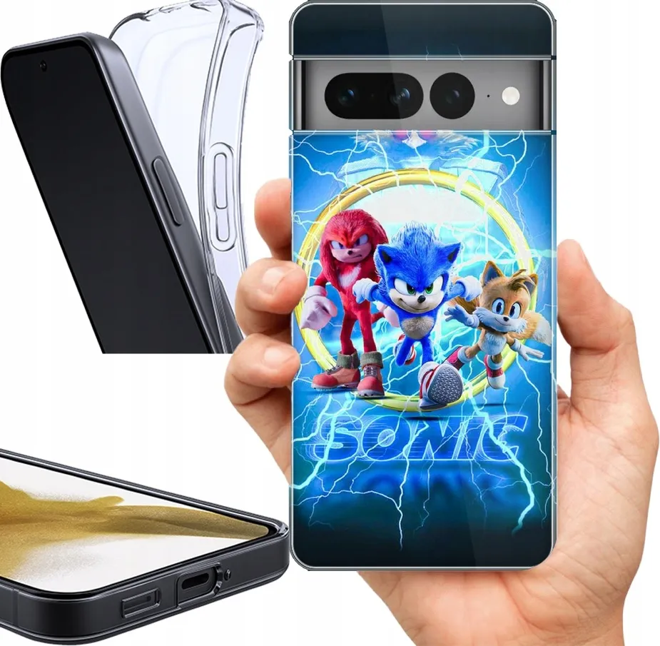 etui-na-google-pixel-7-pro-wzory-sonic