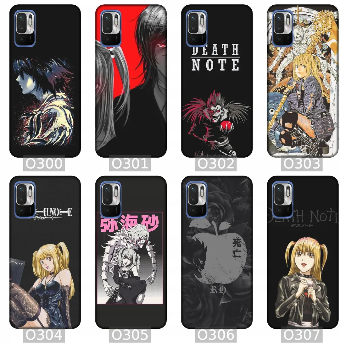 etui-na-xiaomi-redmi-note-10-wzory-death-note