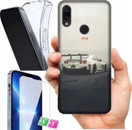 etui-na-xiaomi-redmi-note-7-wzory-auta-szklo