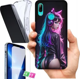 etui-na-huawei-p-smart-2019-wzory-anime-girl-uwu-szklo