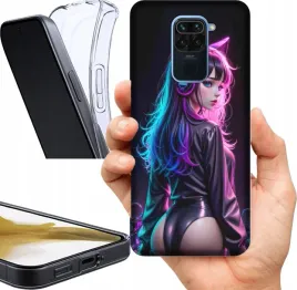 etui-na-xiaomi-redmi-note-9-wzory-anime-girl-uwu