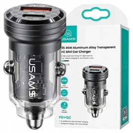 usams-ladowarka-c35-car-usb-usb-c-45w-fast-charge-do-telefonow-do-samochodu