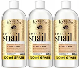 3-x-royal-snail-intensywnie-regenerujacy-plyn-micelarny-500-ml-eveline