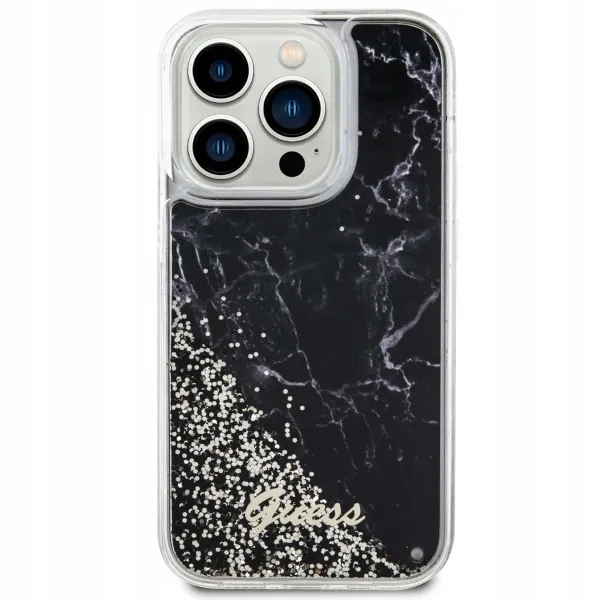 guess-etui-hardcase-do-iphone-14-pro-6-1-liquid-glitter-marble-translucent-stan-nowy