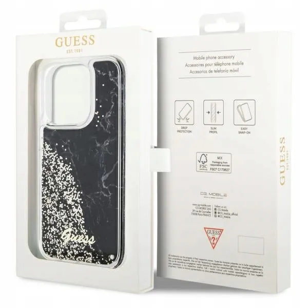 guess-etui-hardcase-do-iphone-14-pro-6-1-liquid-glitter-marble-translucent-funkcje-ladowanie-indukcyjne-pochlanianie-wstrzasow