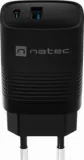natec-ribera-gan-30w-usb-a-usb-c-czarna-kolor-czarny