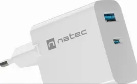 natec-ribera-gan-45w-usb-a-usb-c-biala