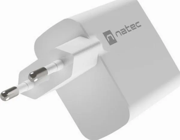 natec-ribera-gan-45w-usb-a-usb-c-biala