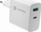 natec-ribera-gan-45w-usb-a-usb-c-biala-kolor-bialy