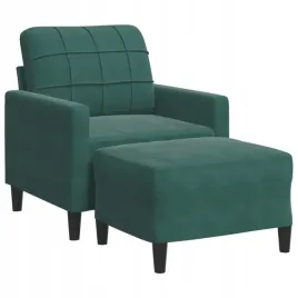 fotel-z-podnozkiem-ciemnozielony-60-cm-obity-aksamitem