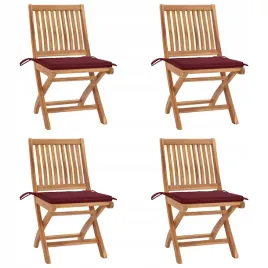 skladane-krzesla-ogrodowe-z-poduszkami-4-szt-drewno-tekowe