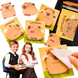 karteczki-kapibara-capibara-notes-notesik-kartki-samoprzylepne-dla-dzieci