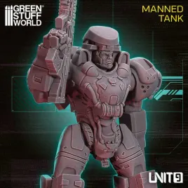 green-stuff-world-unit9-cyberpunk-manned-tank-54mm