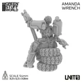green-stuff-world-unit9-cyberpunk-amanda-wrench-54mm-stan-nowy