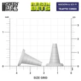 green-stuff-world-modern-and-sci-fi-pacholki-drogowe-10-elementow-nazwa-green-stuff-world-modern-and-sci-fi-pacholki-drogowe-10-elementow-traffic-cones