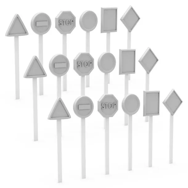 green-stuff-world-modern-and-sci-fi-znaki-drogowe-18-elementow-nazwa-green-stuff-world-modern-and-sci-fi-znaki-drogowe-18-elementow-traffic-signs-stan-nowy