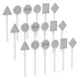 green-stuff-world-modern-and-sci-fi-znaki-drogowe-18-elementow-nazwa-green-stuff-world-modern-and-sci-fi-znaki-drogowe-18-elementow-traffic-signs-stan-nowy