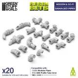 green-stuff-world-modern-and-sci-fi-uszkodzone-rury-20-elementow
