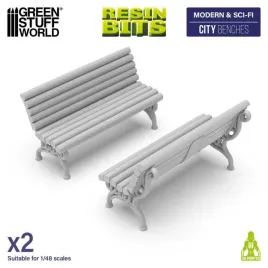 green-stuff-world-modern-and-sci-fi-city-benches-cans-2-elementy