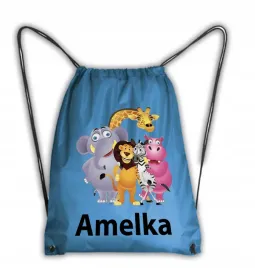 worek-szkolny-na-buty-plecak-zwierzeta-zoo-safari