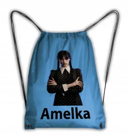 worek-szkolny-na-buty-plecak-wednesday-addams