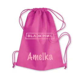 worek-szkolny-na-buty-plecak-blackpink-logo-napis