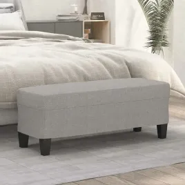vidaxl-lawka-jasnoszara-100x35x41-cm-tapicerowana-tkanina