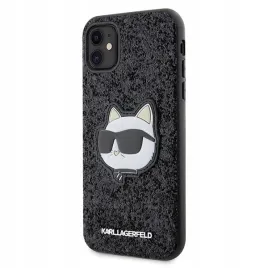 karl-lagerfeld-etui-do-iphone-11-61-xr-hardcase-czarny-glitter-z-choupette