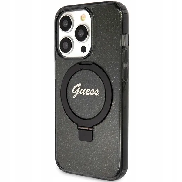 guess-etui-case-ring-stand-script-glitter-do-magsafe-do-iphone-15-pro-6-1