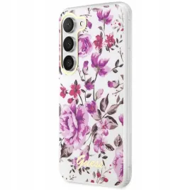guess-pokrowiec-hardcase-do-samsung-galaxy-s23-s916-flower-collection
