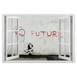 naklejki-90x60-no-future-banksy-chlopiec