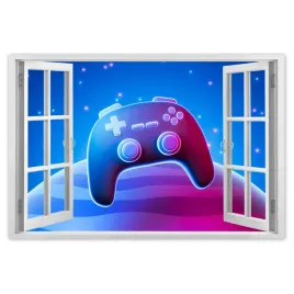 naklejki-60x40-gamepad-pad-joystick-kontroler