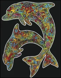 kolorowanka-welwetowa-47x35cm-delfiny-colorvelvet