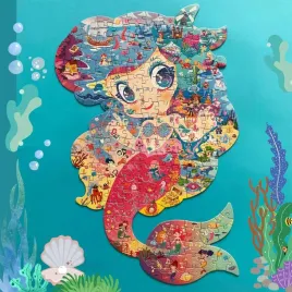 puzzle-duze-mala-syrenka-zwierzatka-rybki-dla-dziewczynki-hobby-arielka