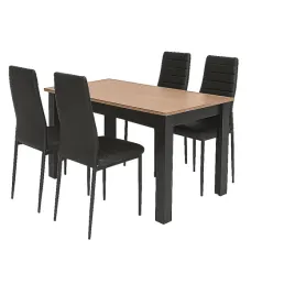 zestaw-stol-120x80-blat-dab-craft-nogi-czarne-4-czarne-krzesla-nicea