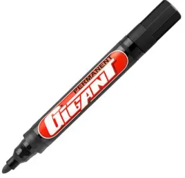 marker-pernamentny-gigant-kamet-czarny-okragly
