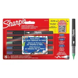 markery-akrylowe-sharpie-creative-brush-5szt-hit