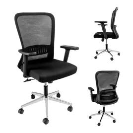 fotel-biurowy-ergonomiczny-regulowane-podlokietniki-metalowa-podstawa