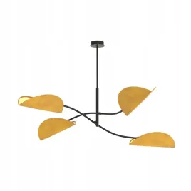 lampa-sufitowa-lotus-4-czarny-pomaranczowy-nowoczesna-stylowa-elegancka