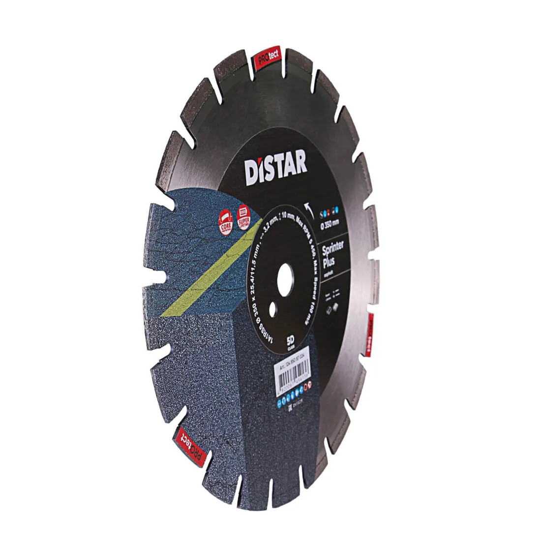 tarcza-diamentowa-350mm-distar-sprinter-plus-stan-nowy