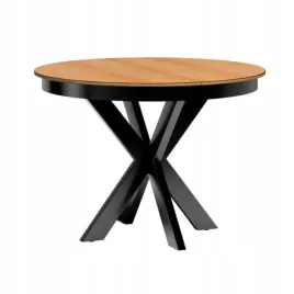 rozkladany-stol-do-jadalni-salonu-fun-dab-karmel-czarne-nogi-110-150